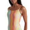 Maillot Femme ARENA WATER PRINT SWIMSUIT MULTISTRIPES