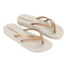 SANDALES IPANEMA BOSSA SOFT V FEM BEIGE/GOLD
