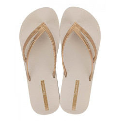 SANDALES IPANEMA BOSSA SOFT V FEM BEIGE/GOLD