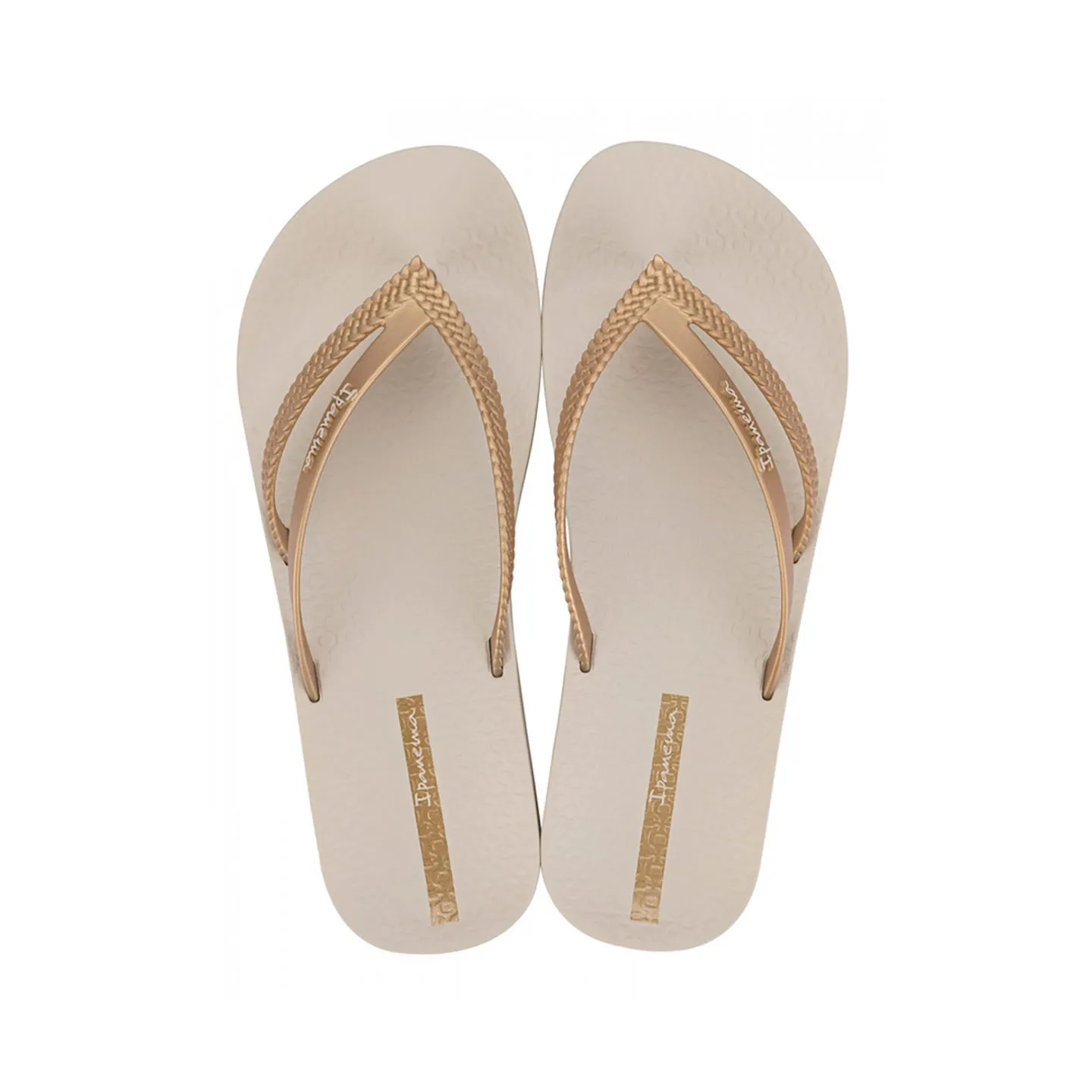 SANDALES IPANEMA BOSSA SOFT V FEM BEIGE/GOLD