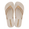 SANDALES IPANEMA BOSSA SOFT V FEM BEIGE/GOLD