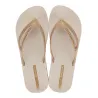 SANDALES IPANEMA BOSSA SOFT V FEM BEIGE/GOLD