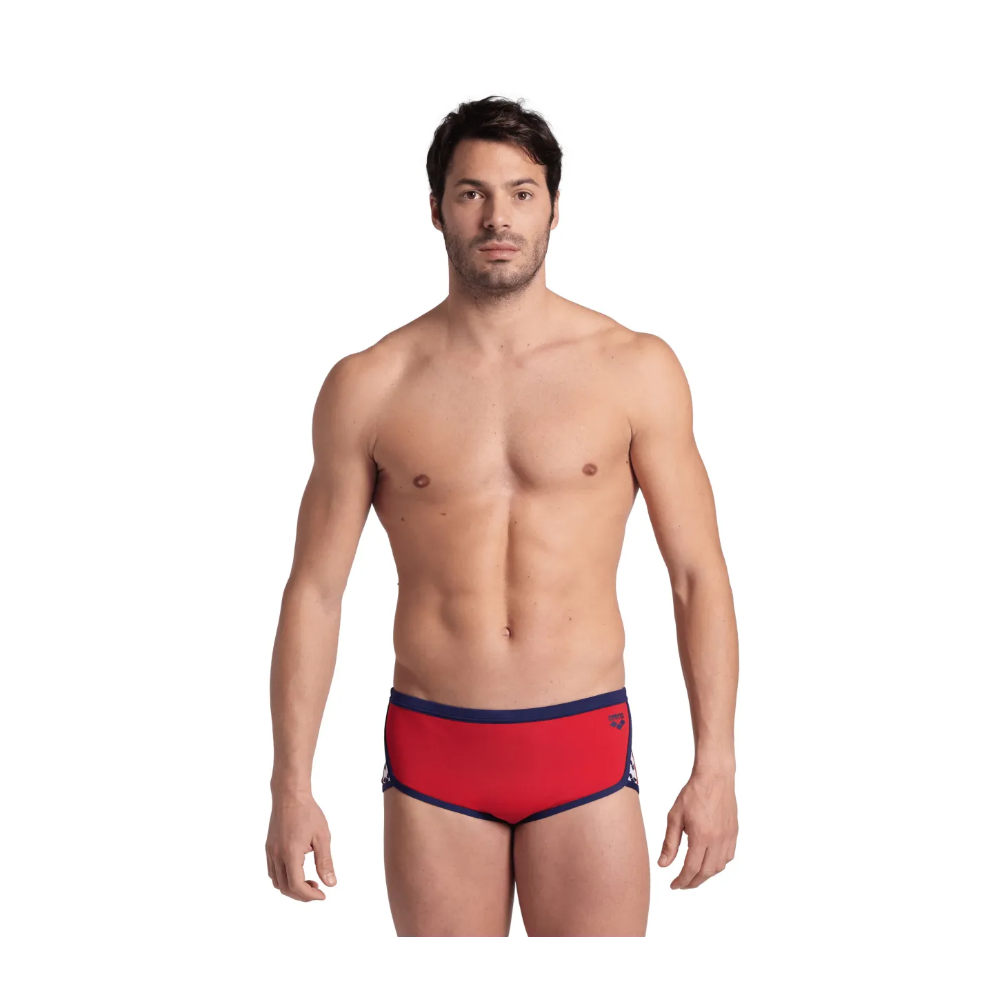 Maillot Homme ARENA ICONS SWIM LOW WAIST SHORT SOLID RED NAVY