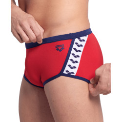 Maillot Homme ARENA ICONS SWIM LOW WAIST SHORT SOLID RED NAVY