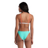 Maillot Femme ARENA PRO_FILE BIKINI TRIANGLE WATER CALYPSO CORAL WHITE