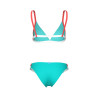 Maillot Femme ARENA PRO_FILE BIKINI TRIANGLE WATER CALYPSO CORAL WHITE