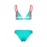 Maillot Femme ARENA PRO_FILE BIKINI TRIANGLE WATER CALYPSO CORAL WHITE