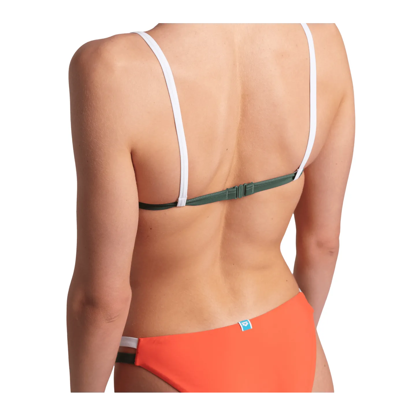 Maillot Femme ARENA PRO_FILE BIKINI TRIANGLE CALYPSO CORAL SAGE WHITE