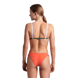 Maillot Femme ARENA PRO_FILE BIKINI TRIANGLE CALYPSO CORAL SAGE WHITE