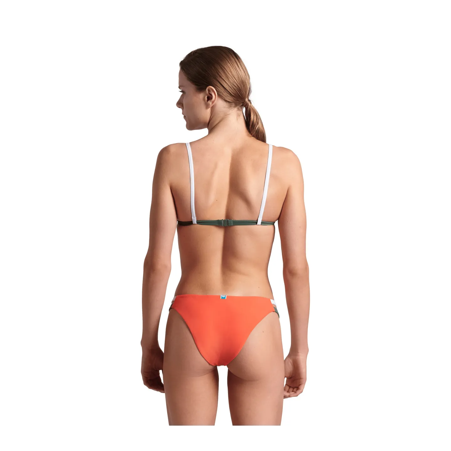 Maillot Femme ARENA PRO_FILE BIKINI TRIANGLE CALYPSO CORAL SAGE WHITE