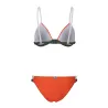 Maillot Femme ARENA PRO_FILE BIKINI TRIANGLE CALYPSO CORAL SAGE WHITE