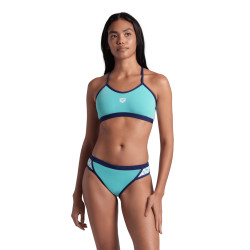 Maillot Femme ARENA ICONS SUPER FLY BACK SOLID WATER NAVY