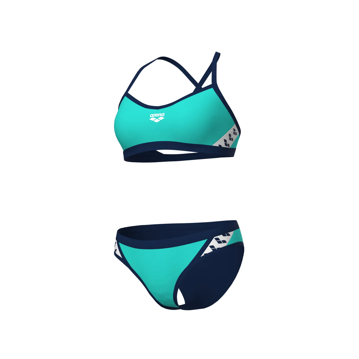 Maillot Femme ARENA ICONS SUPER FLY BACK SOLID WATER NAVY