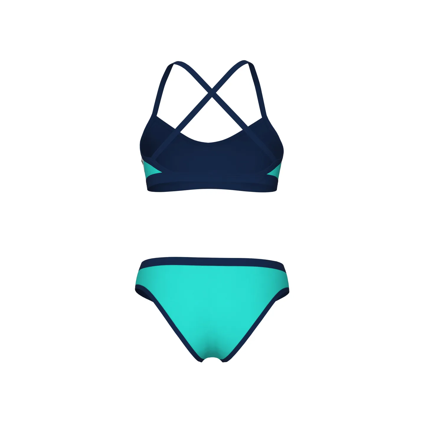 Maillot Femme ARENA ICONS SUPER FLY BACK SOLID WATER NAVY