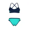 Maillot Femme ARENA ICONS SUPER FLY BACK SOLID WATER NAVY