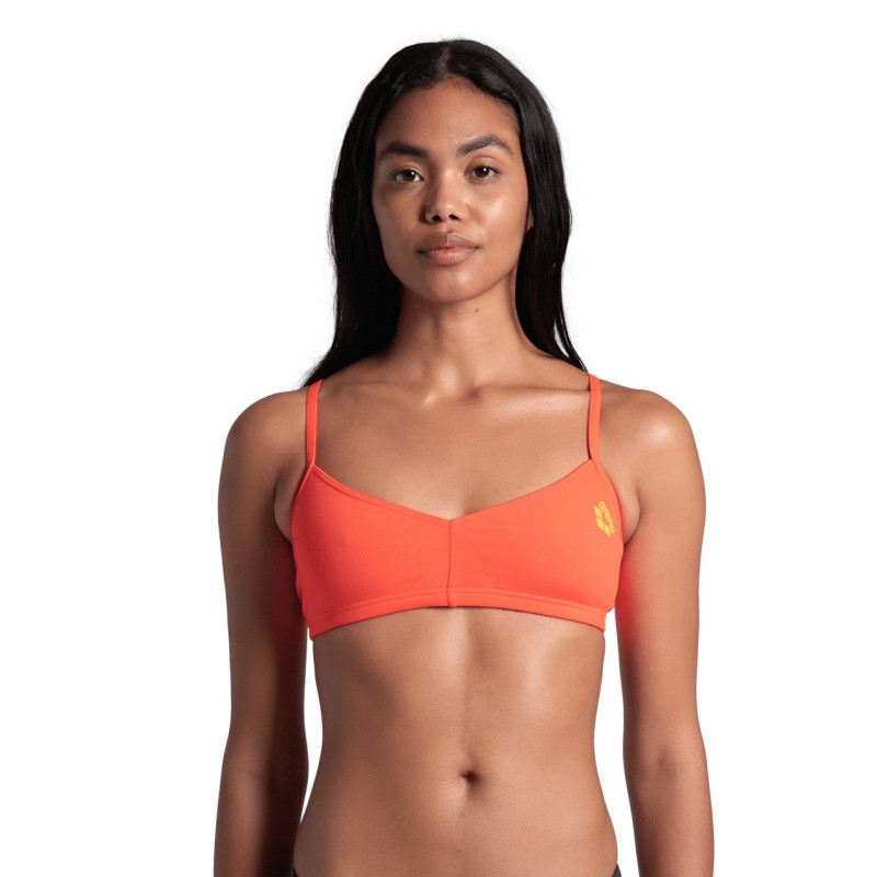 BANDEAU LIVE R BRIGHT CORAL-YELLOW