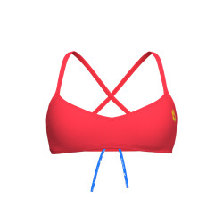 BANDEAU LIVE R BRIGHT CORAL-YELLOW