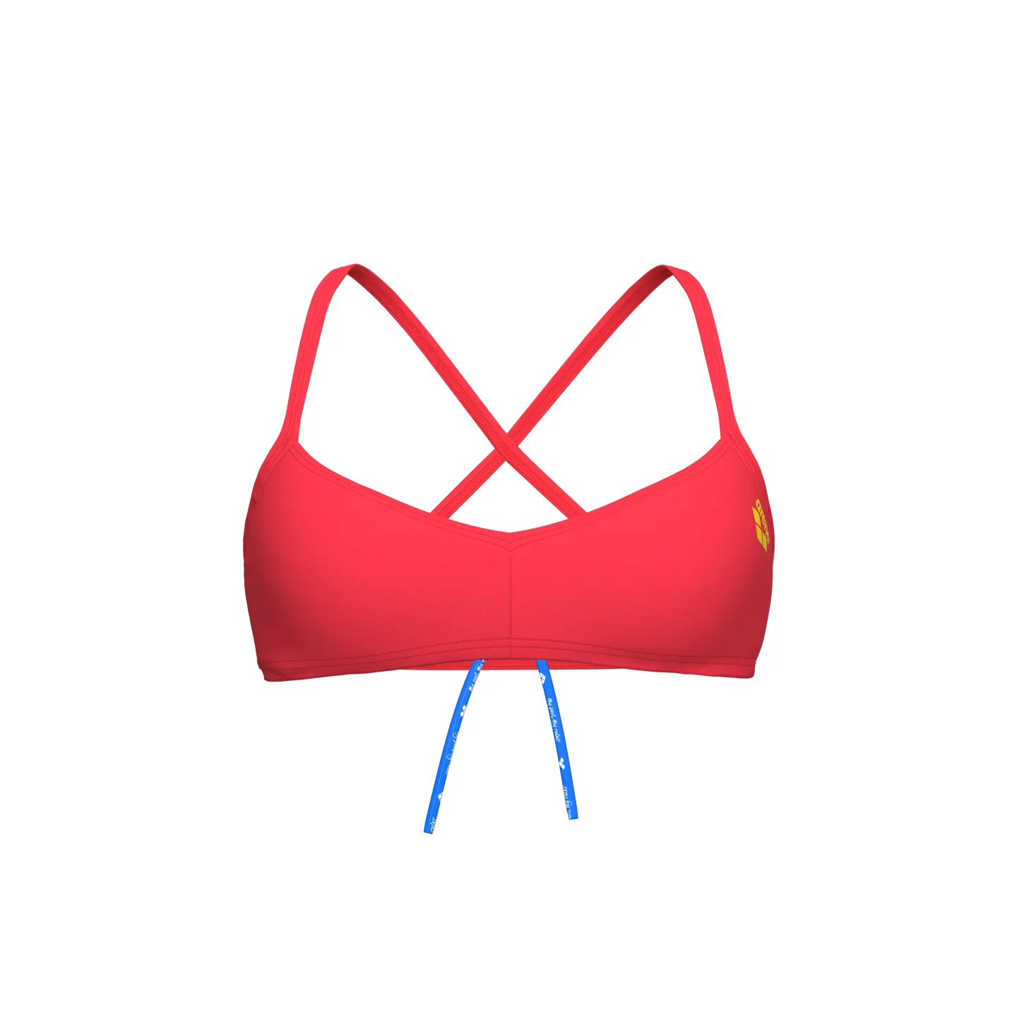 BANDEAU LIVE R BRIGHT CORAL-YELLOW