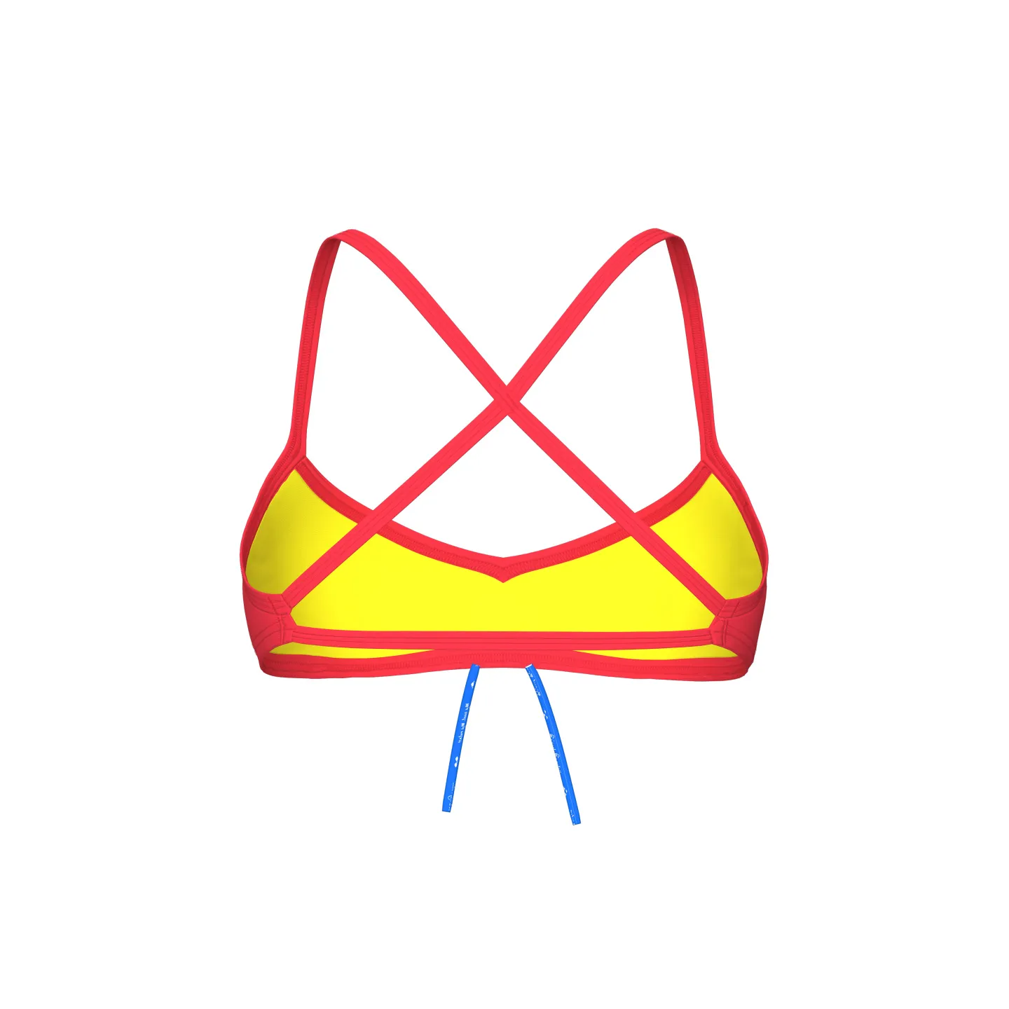BANDEAU LIVE R BRIGHT CORAL-YELLOW