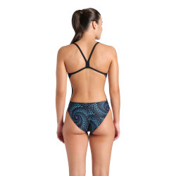 Maillot Femme ARENA FIREFLOW SWIMSUIT CHALLENGE BLACK MULTI BLACK