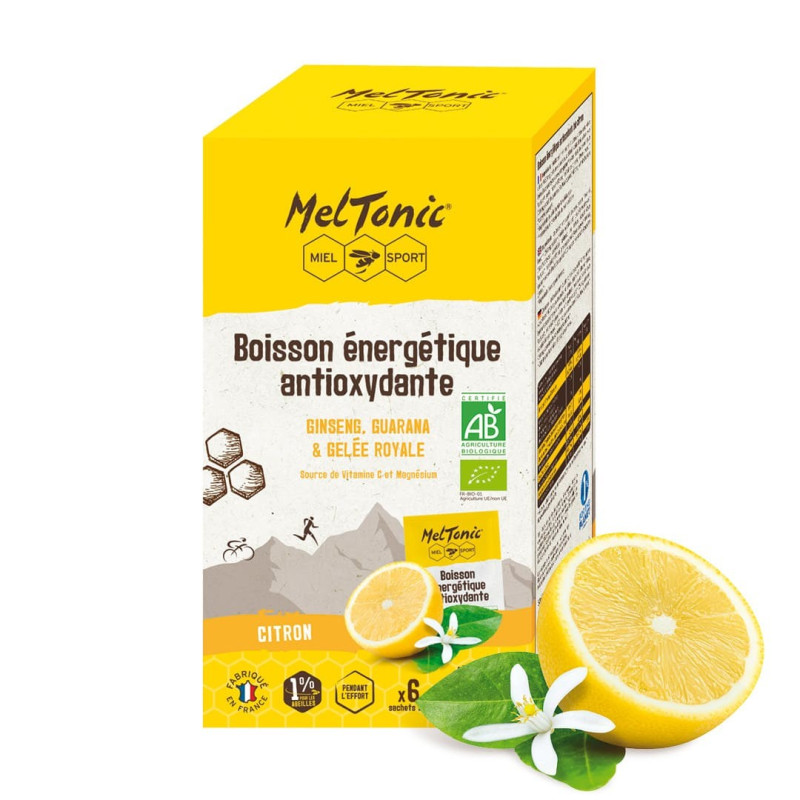 Boisson énergétique bio Citron sachets pratiques