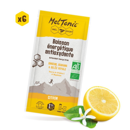 Boisson énergétique bio Citron sachets pratiques