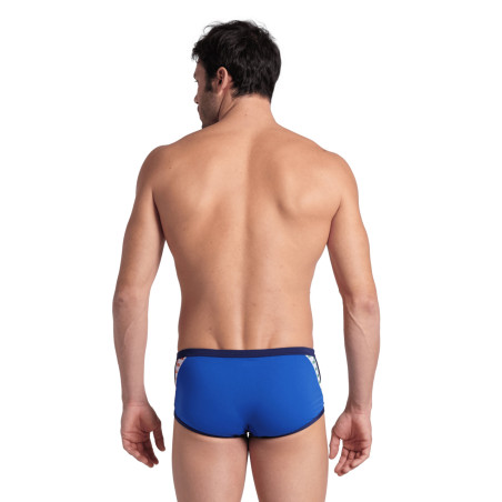 Maillot Homme ARENA ICONS SWIM LOW WAIST SHORT SOLID ROYAL NAVY