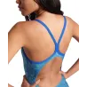 Maillot Femme ARENA ABSTRACT TILES SWIMSUIT LIGHTDROP ROYAL TEAM