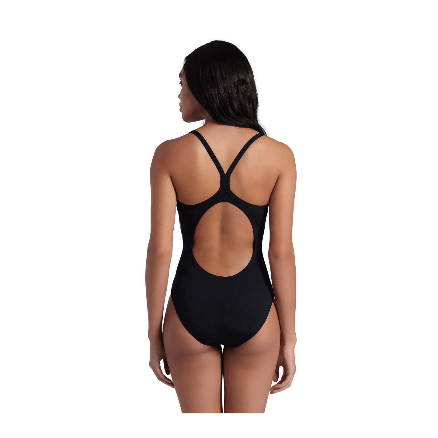 Maillot Femme ARENA SURFS UP SWIMSUIT LIGHTDROP BACK BLACK BLACK MULTI