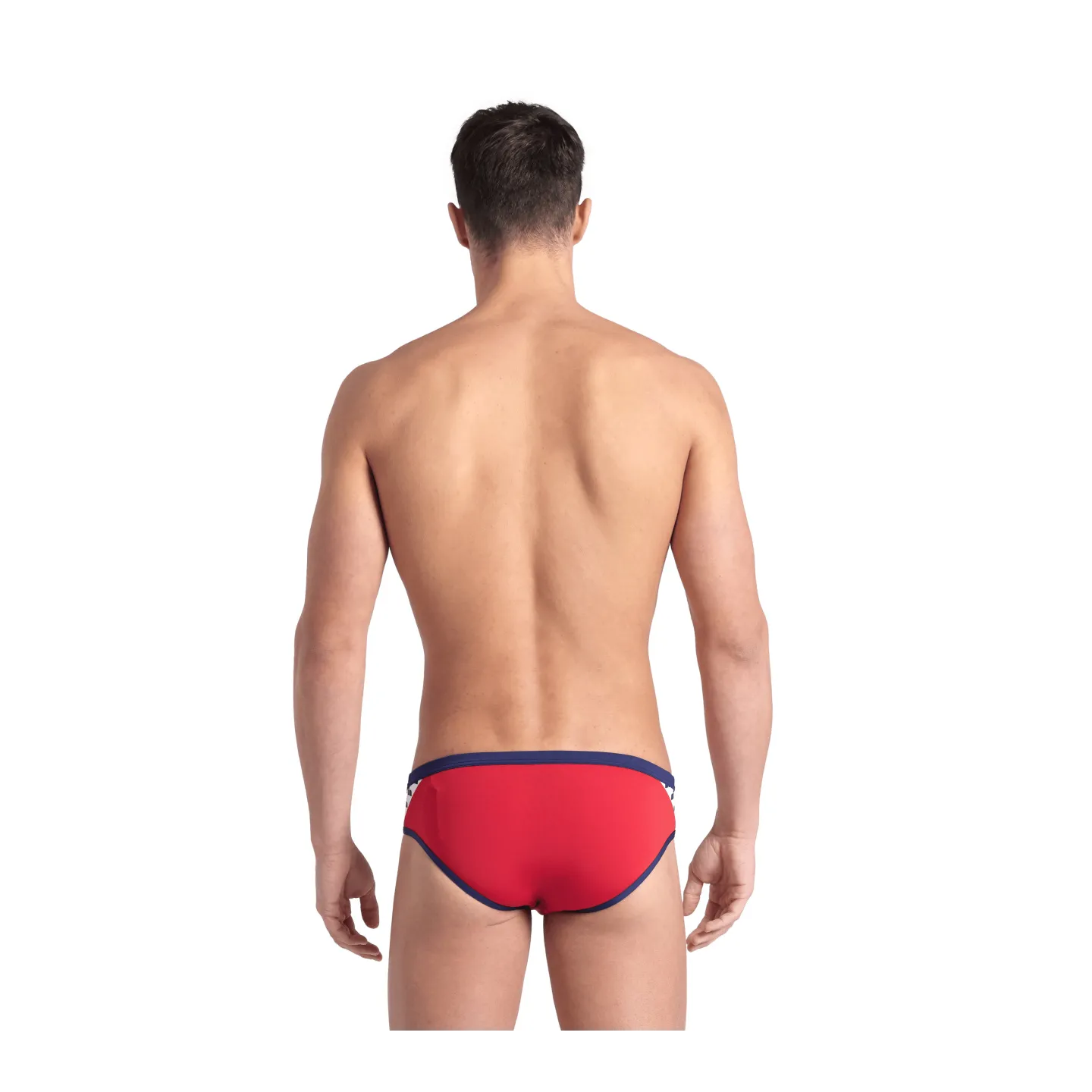 Maillot Homme ARENA ICONS SWIM BRIEFS SOLID RED-NAVY