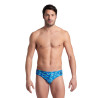 Maillot Homme ARENA POOLTILES SWIM BRIEFS BLUE M
