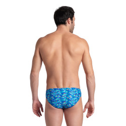 Maillot Homme ARENA POOLTILES SWIM BRIEFS BLUE M