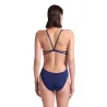 WOMEN'S SWIMSUIT LACE BACK SOLID PLUM-WHITE (copie)