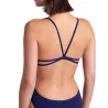 WOMEN'S SWIMSUIT LACE BACK SOLID PLUM-WHITE (copie)