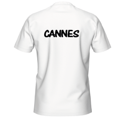 TEE SHIRT HOMME - CNCannes - Blanc
