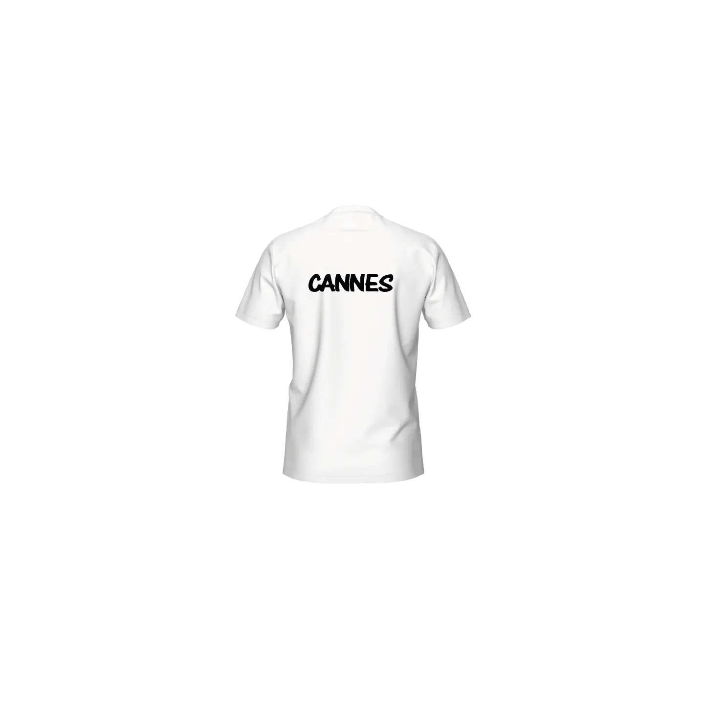 TEE SHIRT HOMME - CNCannes - Blanc
