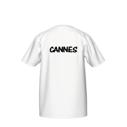 Tee Shirt junior - CN Cannes - Blanc