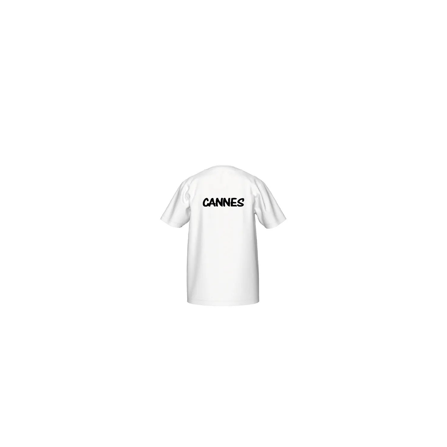 Tee Shirt junior - CN Cannes - Blanc