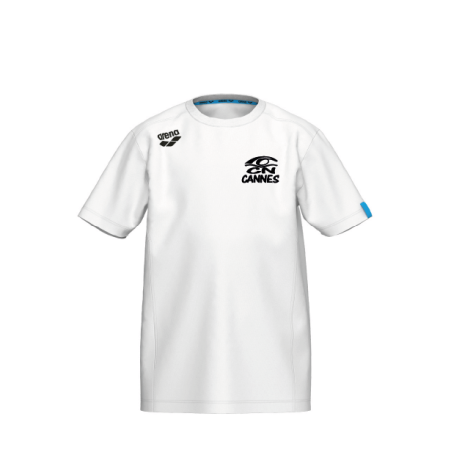 Tee Shirt junior - CN Cannes - Blanc