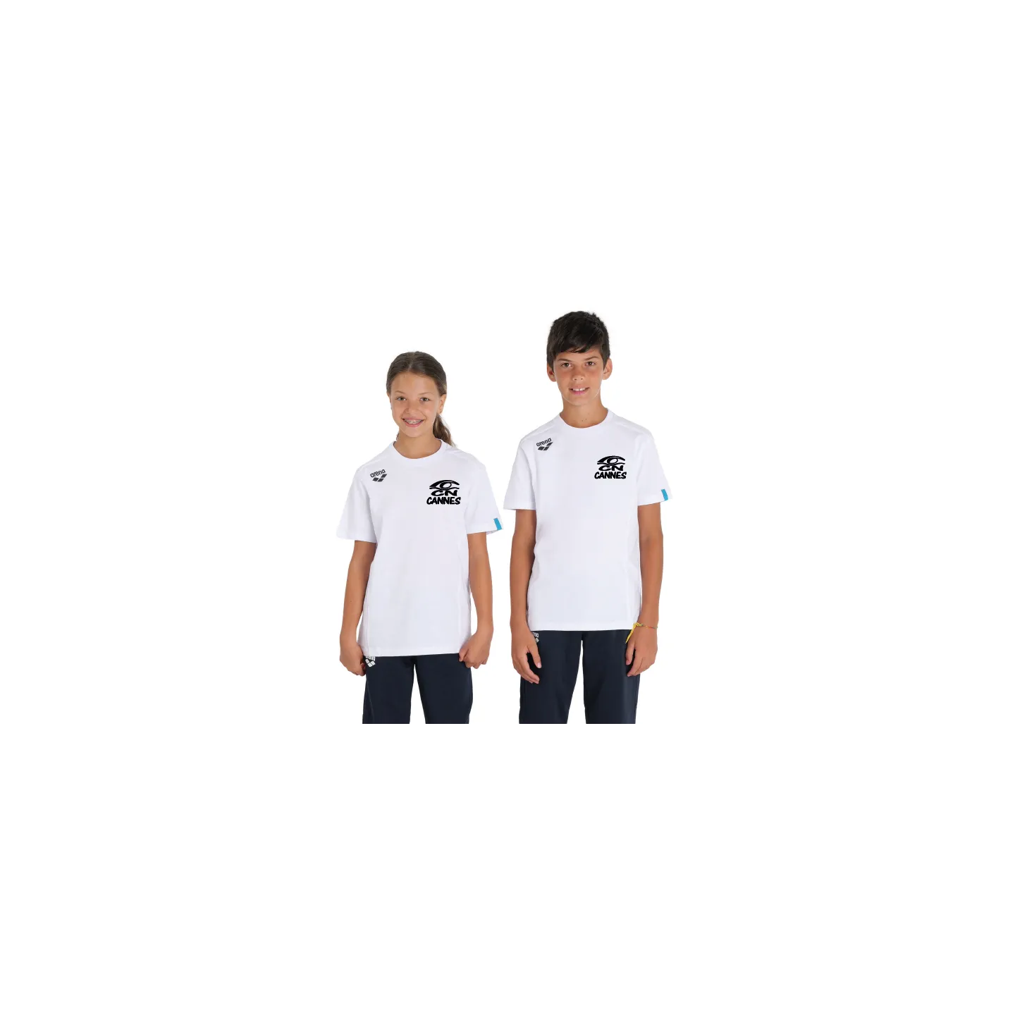 Tee Shirt junior - CN Cannes - Blanc