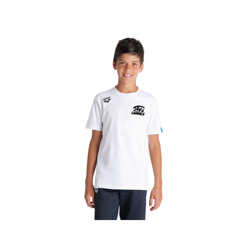 Tee Shirt junior - CN Cannes - Blanc