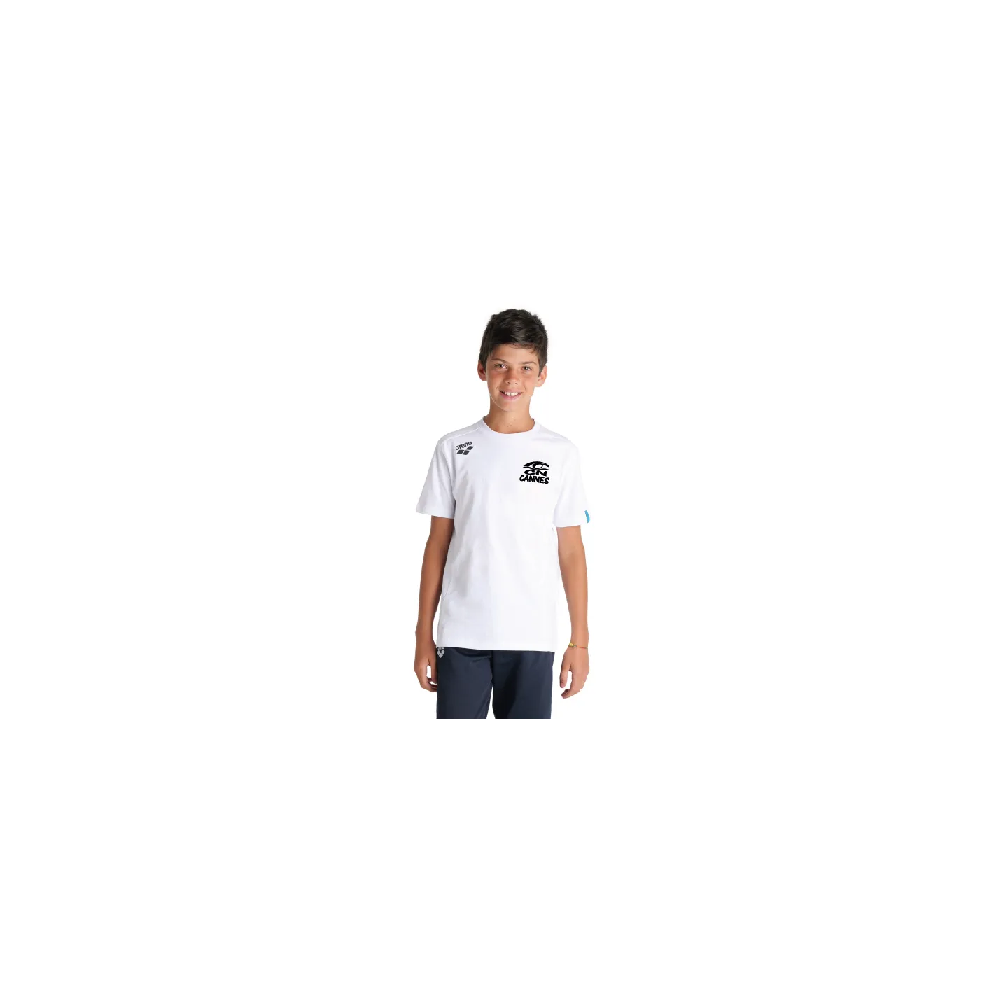 Tee Shirt junior - CN Cannes - Blanc