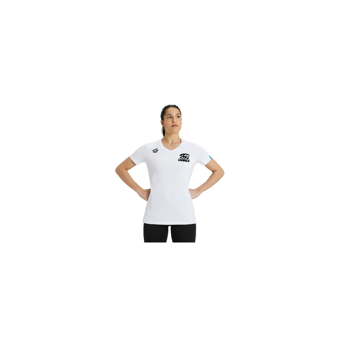 Tee-Shirt Femme - CN Cannes - Blanc