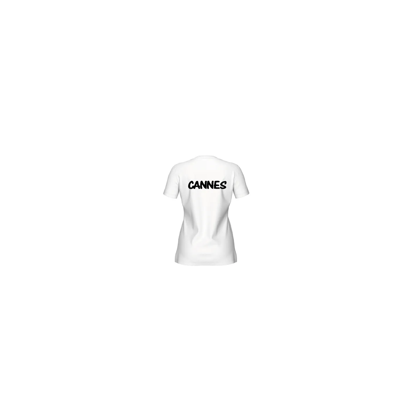 Tee-Shirt Femme - CN Cannes - Blanc