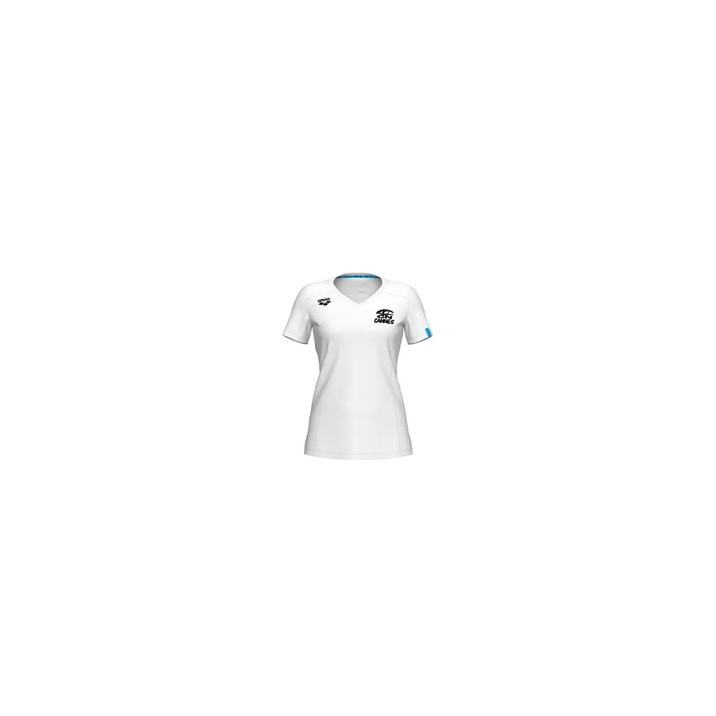 Tee-Shirt Femme - CN Cannes - Blanc