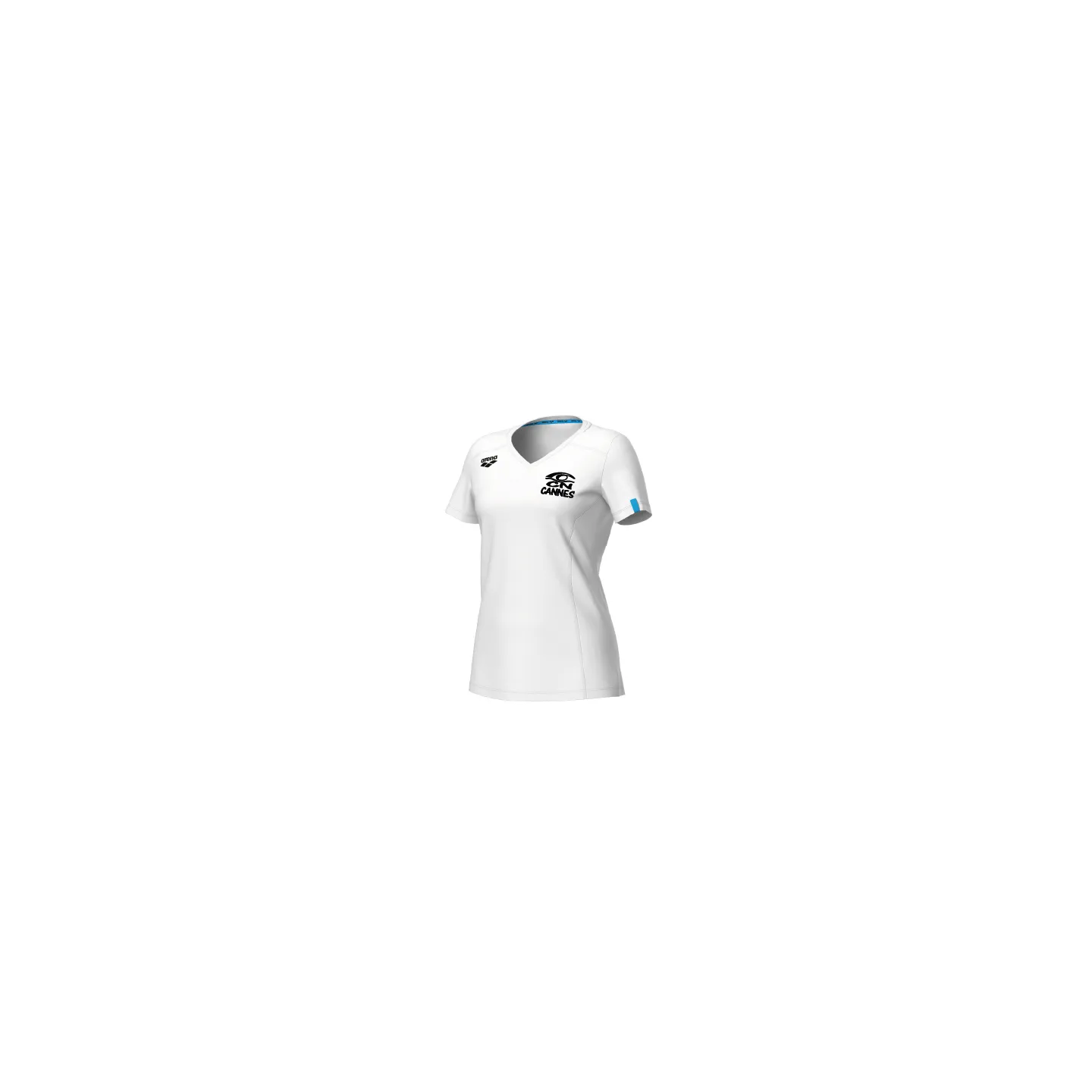 Tee-Shirt Femme - CN Cannes - Blanc