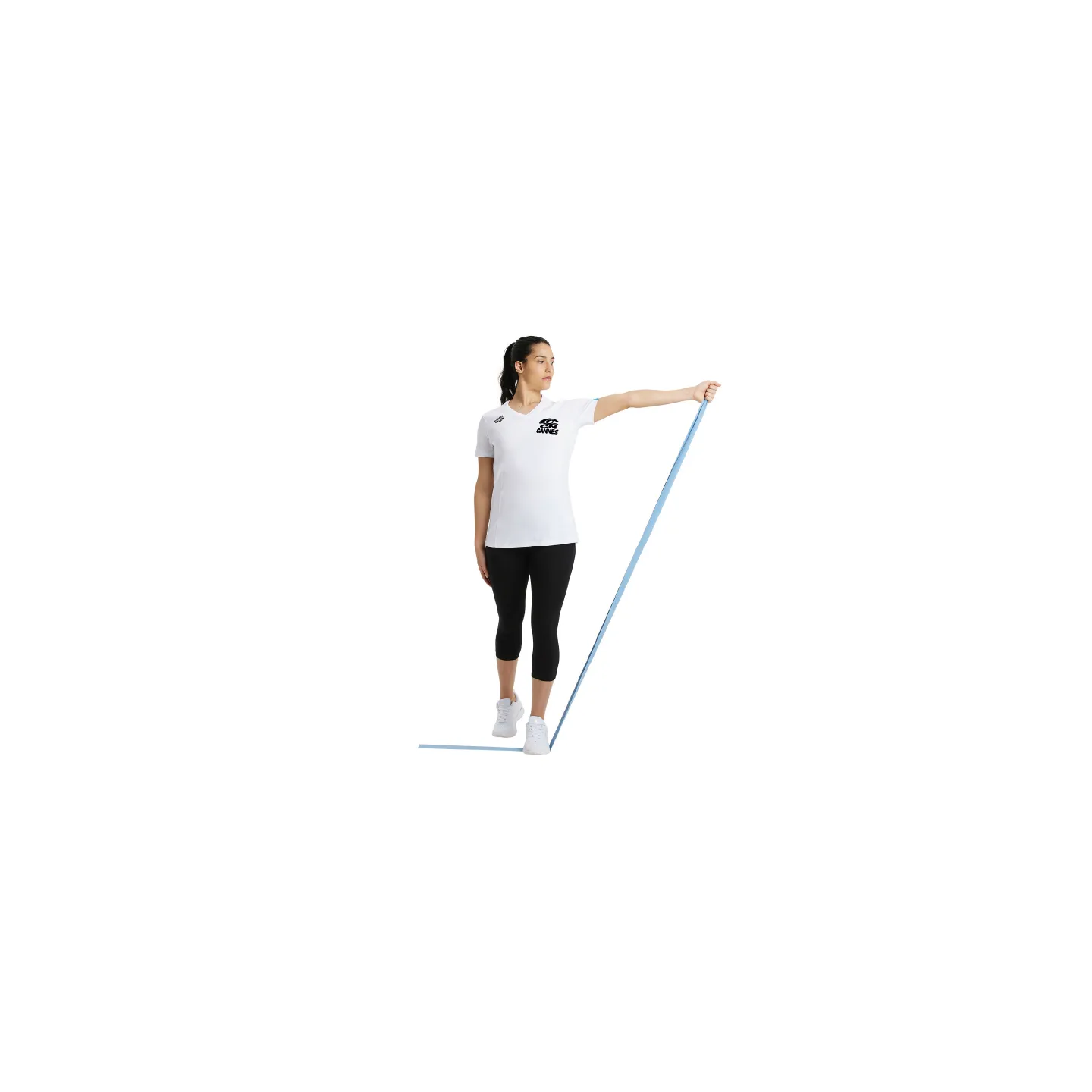 Tee-Shirt Femme - CN Cannes - Blanc
