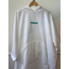 Poncho Polyester  à capuche WHITE