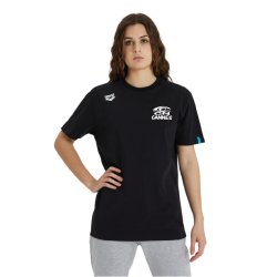 TEE SHIRT UNISEXE - CN Cannes - Noir