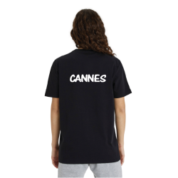 TEE SHIRT UNISEXE - CN Cannes - Noir